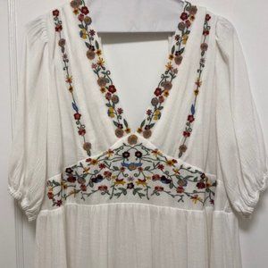 Baltic Born Santa Fe Embroidered Dress Size 1XL